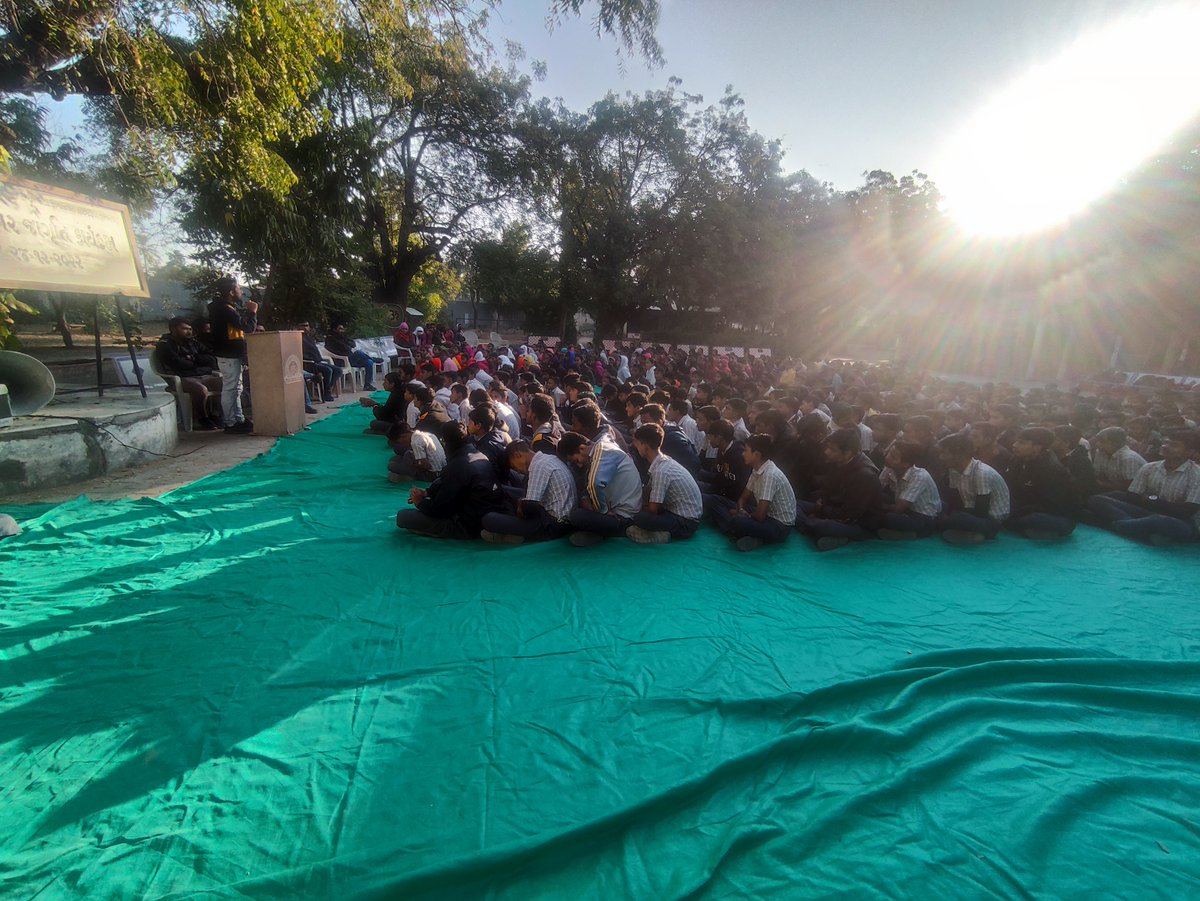 IPalanpur's tweet photo. It's almost 6°C but delivering the Seminar 
Cyber Awareness Seminar at Kumbasan High School

#iantpln #ehe #SCSU #starcertirication #cybersecurity #cybercrime https://t.co/WmkKDOwDRD