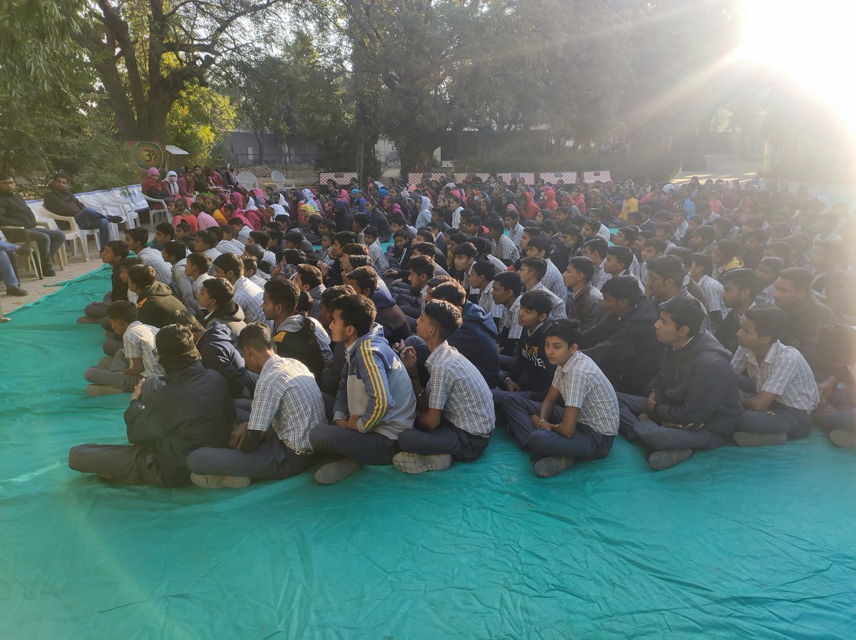 IPalanpur's tweet photo. It's almost 6°C but delivering the Seminar 
Cyber Awareness Seminar at Kumbasan High School

#iantpln #ehe #SCSU #starcertirication #cybersecurity #cybercrime https://t.co/WmkKDOwDRD