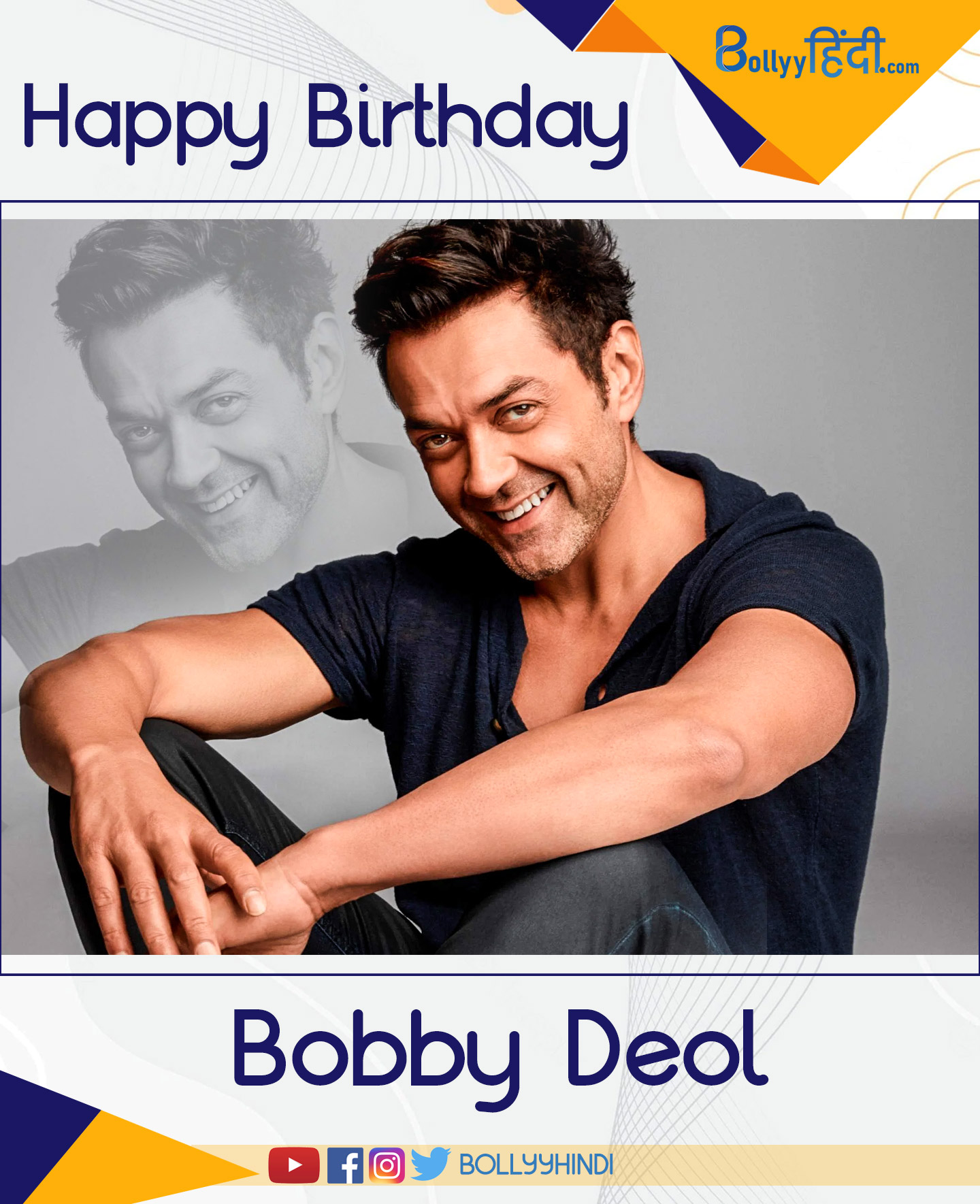 Happy Birthday Bobby Deol   