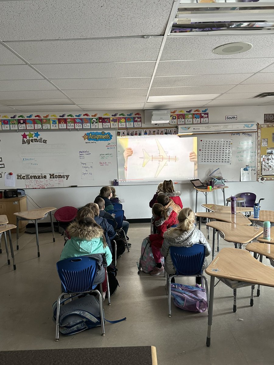 Grade 2s are off to Iqaluit and ready to learn all about Canada’s Territories. <a href="/IndusRvs/">Indus School</a> #rvsed