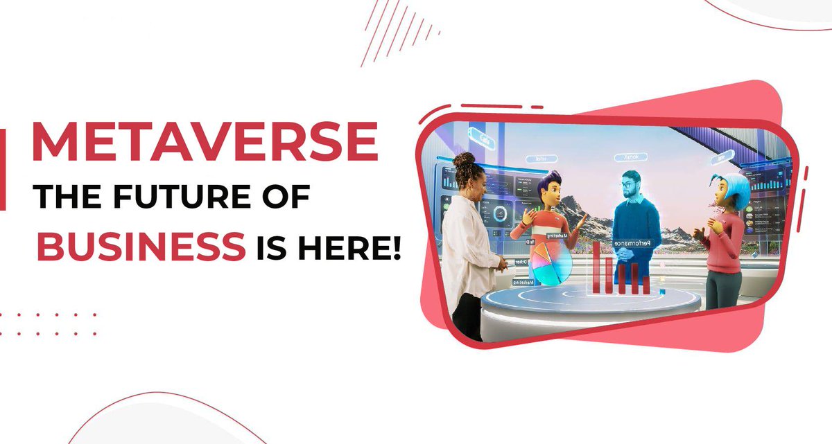 Markuszusak3's tweet photo. Metaverse - The Future of Business is here!
Know More: https://t.co/v6gV1CVtZS
#metaverse #makemetaverse #createmetaverse #metaversenews #blockchain #nft #nfts #nonfungibletoken https://t.co/DmqJjqnFQU