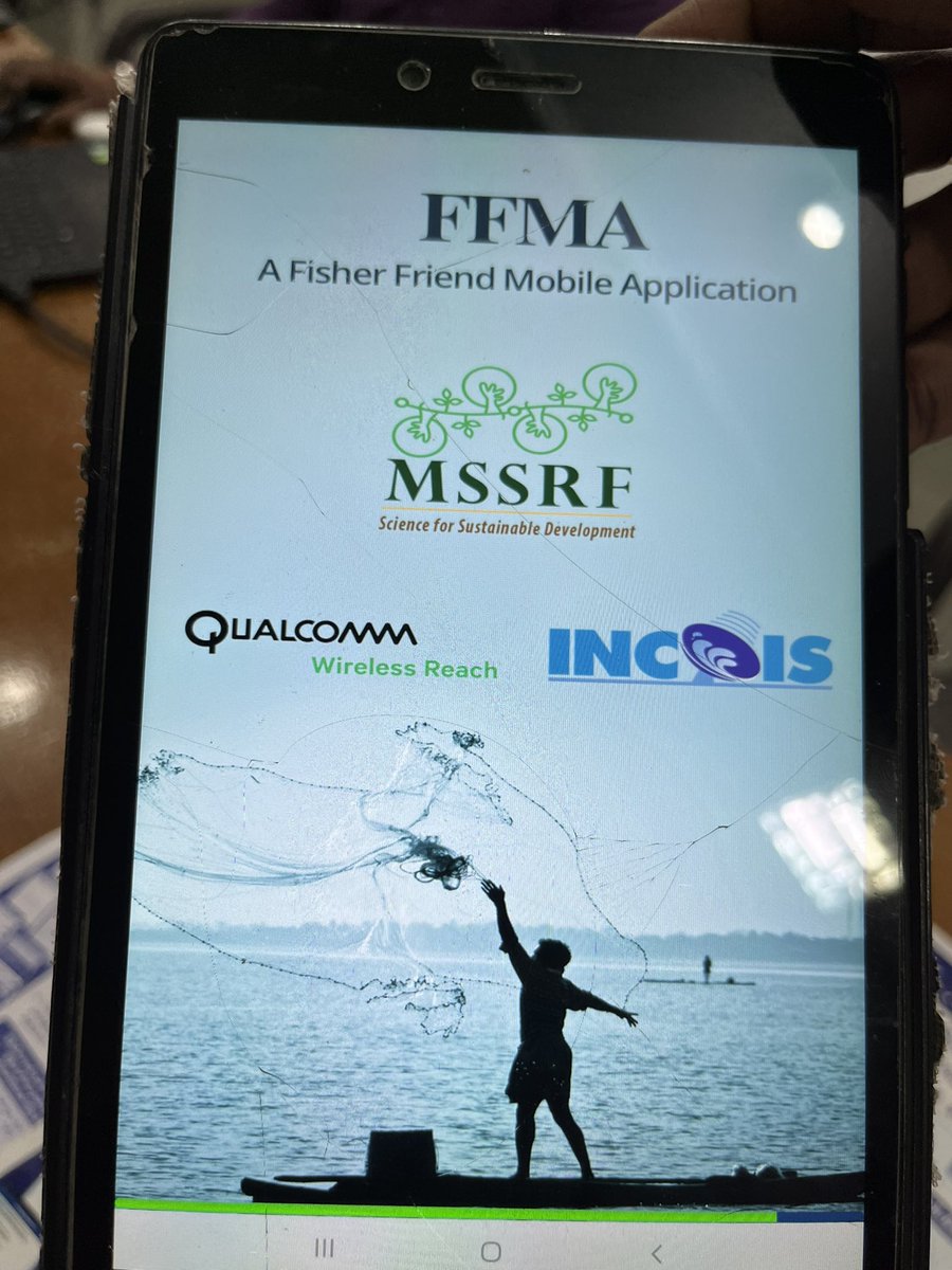 doctorsoumya's tweet photo. The @mssrf #FishForAll centre was established after the tsunami wt support from @tatatrusts @RNTata2000. Over the past 13 years, it has had impactful initiatives like Fisher friendly mobile with 21 useful features @ESSO_INCOIS @qualcomm_in now used by 125,000 fishermen @PRupala https://t.co/v7rMn4yRvu