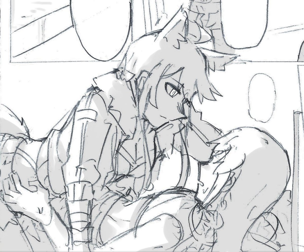 漫画描くと無自覚に趣味入れてると気付いた... 
