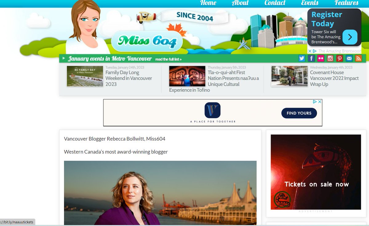 rthexton's tweet photo. Did you know that @Miss604 has shared 11,079 posts since starting the blog in 2004?! Rebecca shares so much #blogging+ #socialmedia insight during our #podcast conversation for @ThextonConnects. Out soon wherever you listen to podcasts! It was a great discussion. #Vancouverblog https://t.co/ZY69Lu1rFH