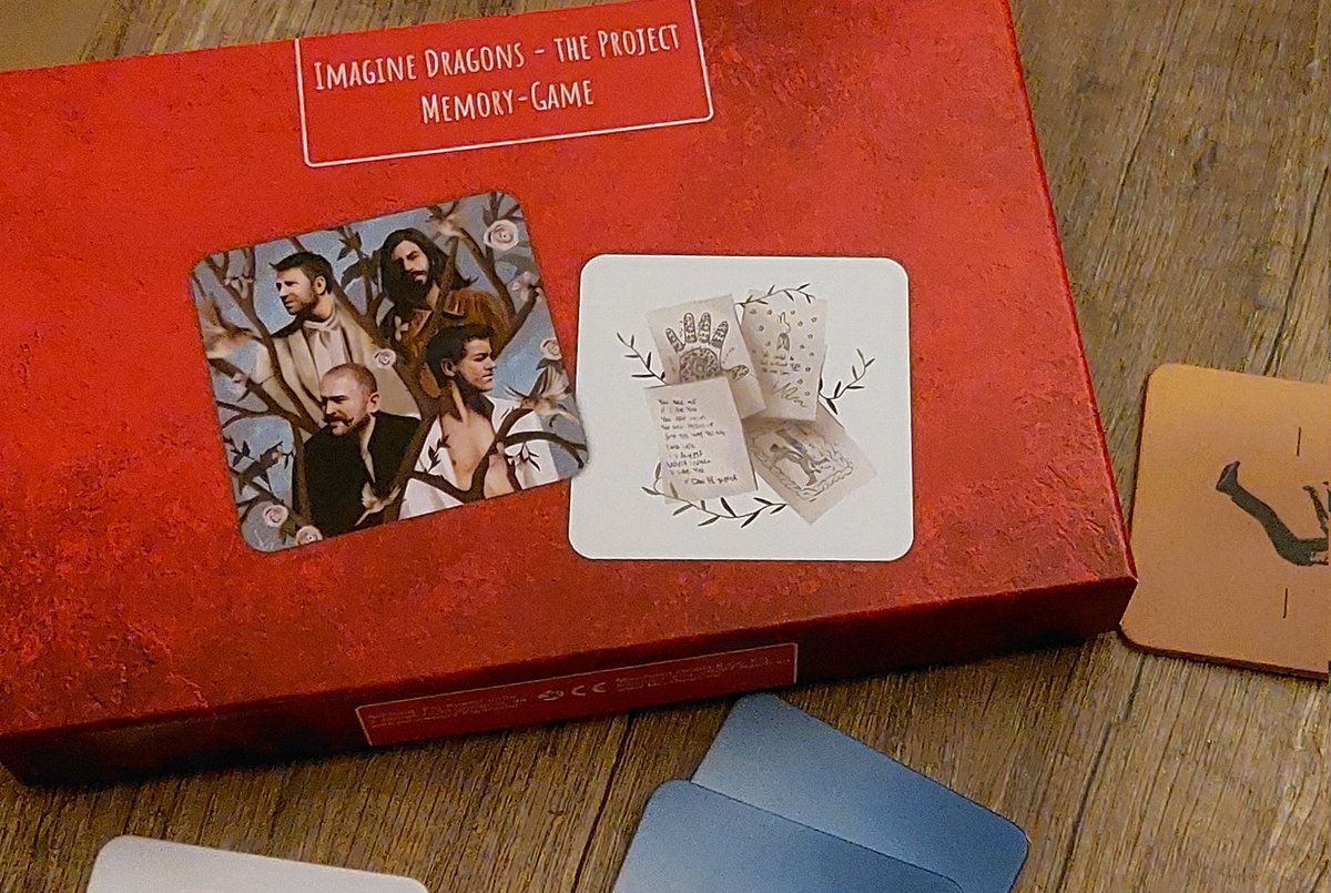 IDragonsDaily's tweet image. Ready to play an @Imaginedragons  memory game and support @TRFdotORG along the way?

#ProjectID made this beautiful game with drawings  by @_blinkova_ 

The game costs: € 35  + shipping.
And if you want one DM Ingrid @/naina0877 on Instagram!

All proceeds go to TRF!