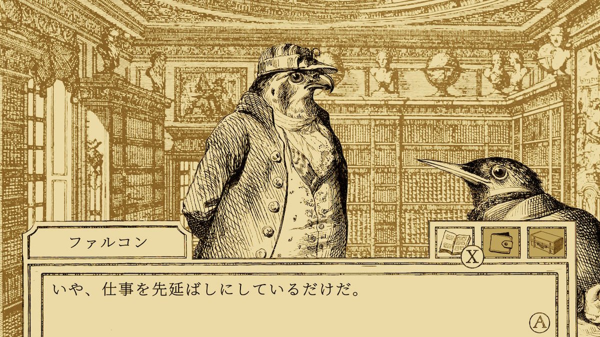 M_yoshimune's tweet image. 今日も１日 #鳥類弁護士の事件簿 #AviaryAttorney #NintendoSwitch