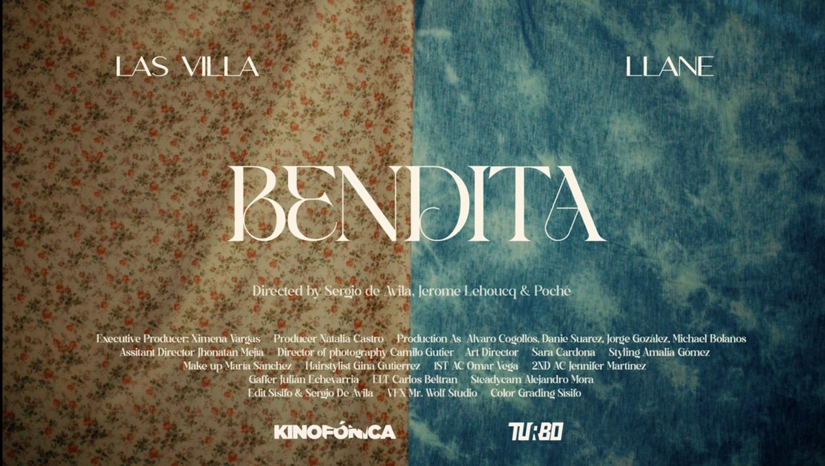 cachersociety's tweet photo. OFICIALMENTE! Ya está disponible en Youtube el vídeo de "Bendita", en el cuál Poché fue partícipe co-dirigiendo junto a TURBO Inc!

🔗: https://t.co/g4MFmZqFo3 https://t.co/e9p3xiJIXz