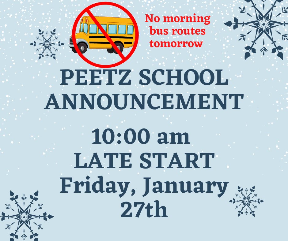 Peetz School tweet media