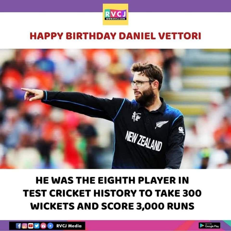 Happy Birthday Daniel Vettori!  