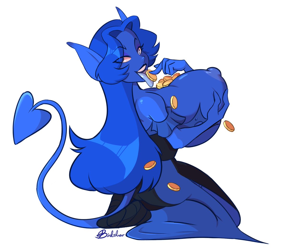 GardeStack's tweet photo. You give me money and I make my tits grow now doesn’t that seem like a fair deal?
No? Ok I’ll throw in some extra tits and a monster girl
So how about now?

Awesome Art by @mononyku https://t.co/waESRrnnxr