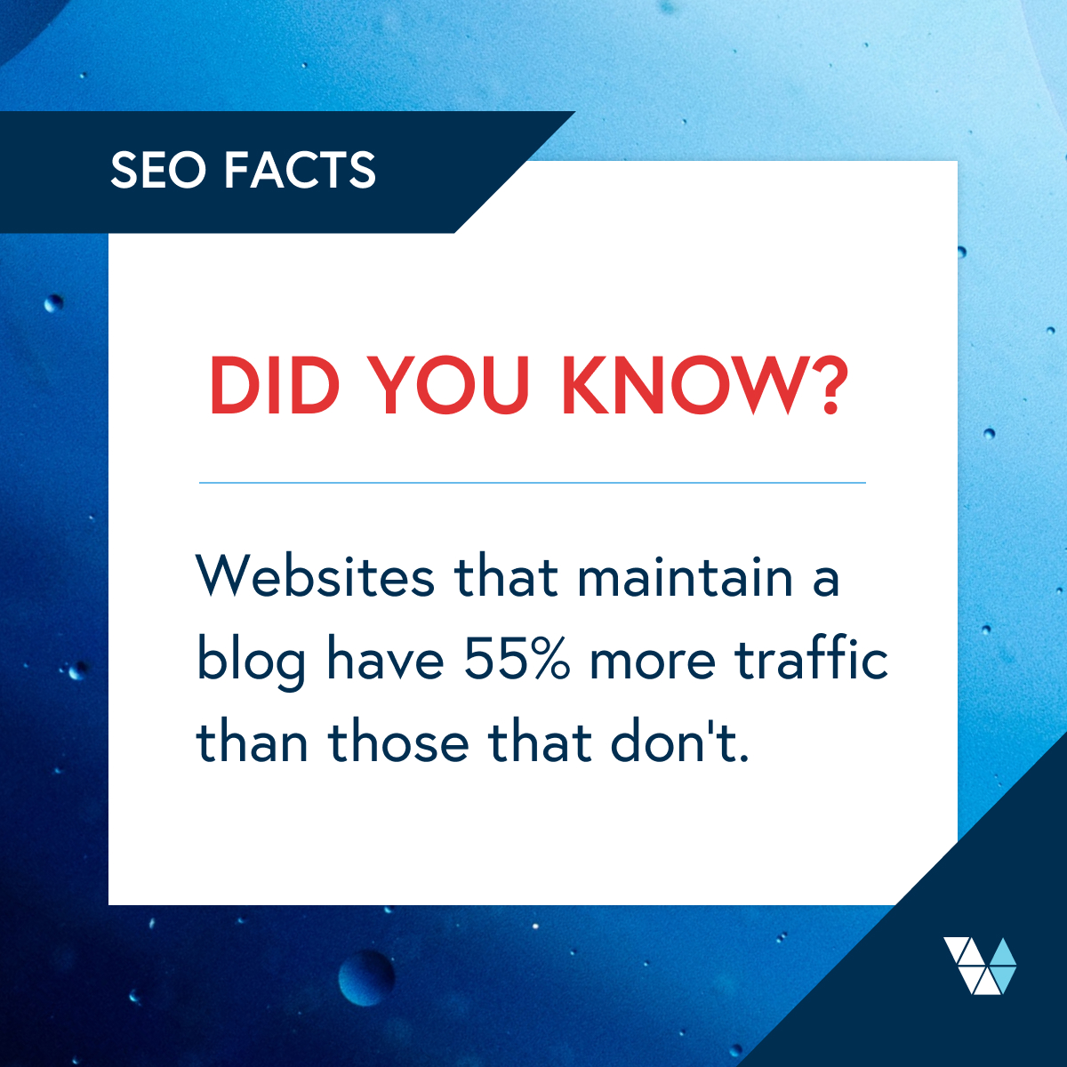 VineDigital's tweet photo. Studies show that websites that maintain blogs have 55% more traffic than those that don’t. In addition, readers are 3 x more likely to share content if it includes an image or video. #blogs #contentmarketing https://t.co/YGCN75RUFF
