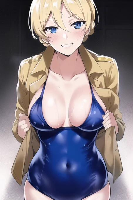 #NovelAI 水着ダー様(*'ω'*) 