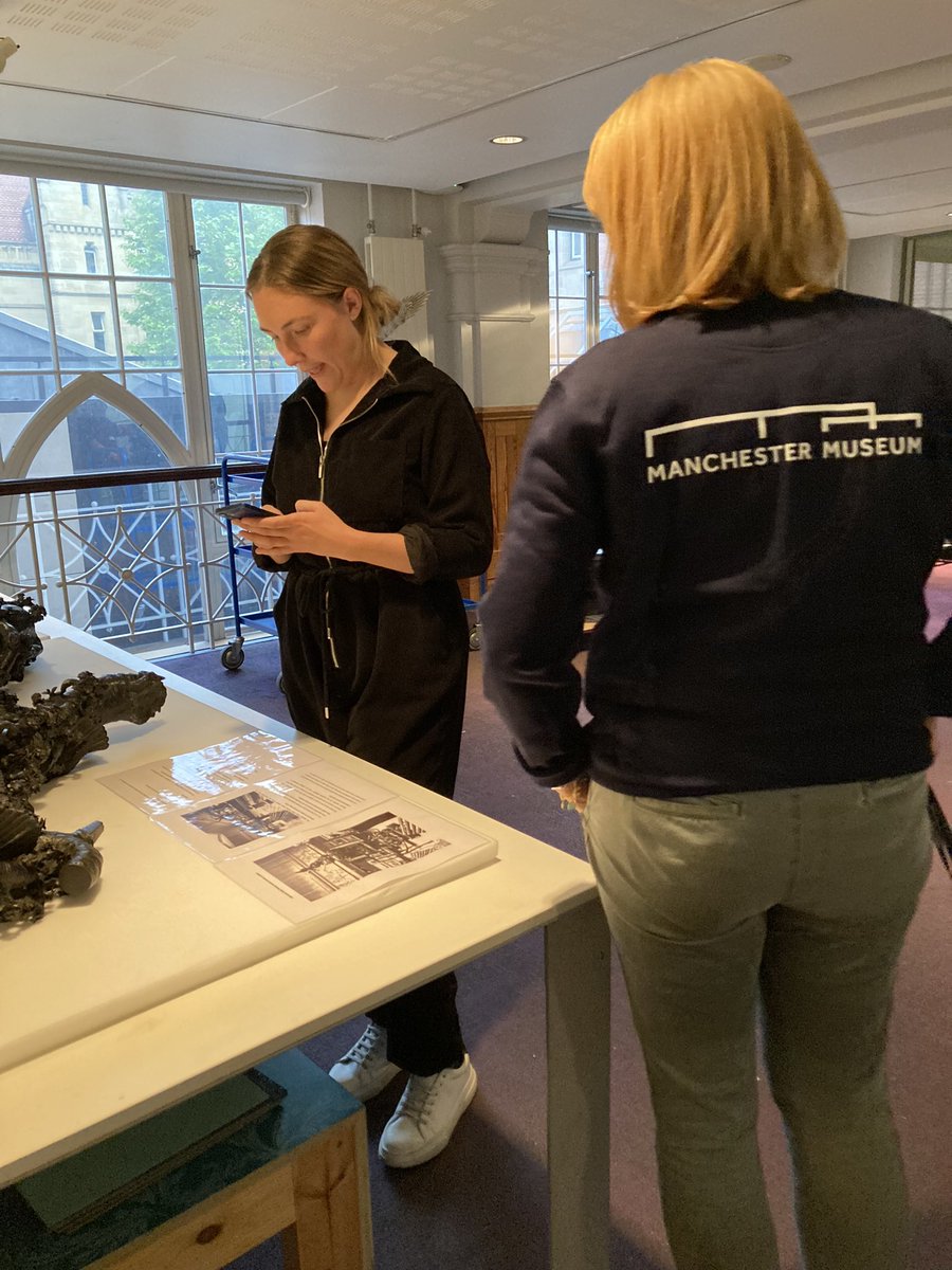 KarenBrackenri3's tweet photo. @EgyptMcr @McrMuseumShop @ManchesterUP @nomadexhibit @Tetisheri13 Congratulations Campbell it has been a long wait but worth it to see your smile! #FunctionWellAndFeelGood @McrMuseum you have all and still are working hard! #TeamMM https://t.co/foYq86NuJ5