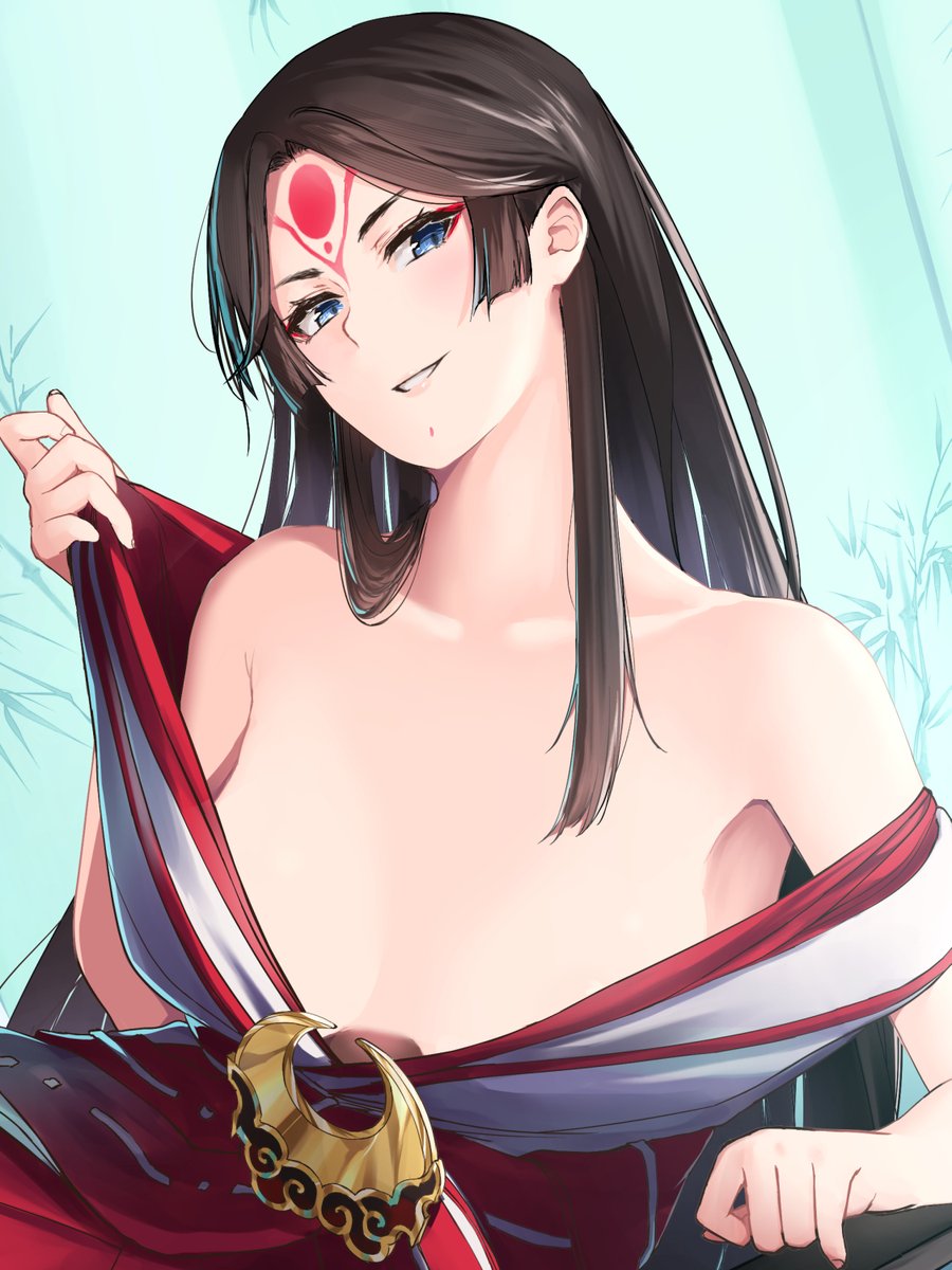 人肌あたためツクヨミ様 #wlwイラスト 