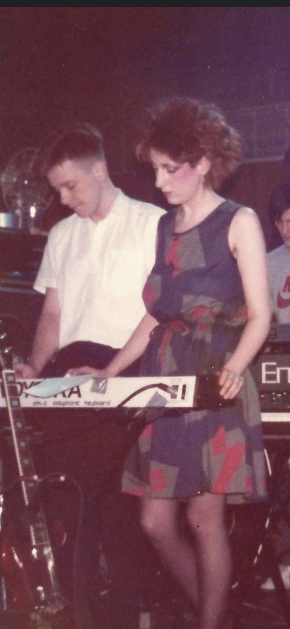 Happy Birthday Gillian Morris ( )  of New Order. 