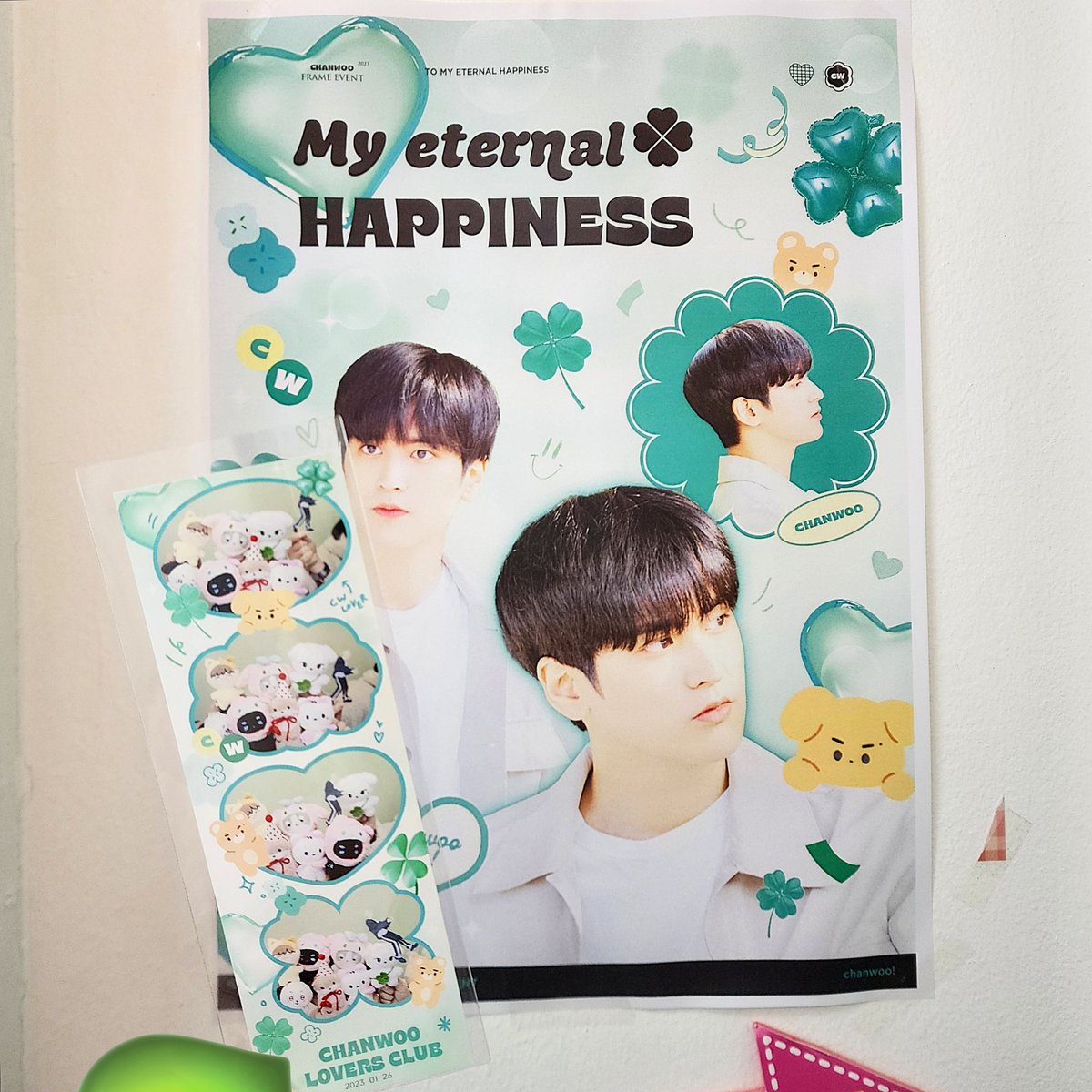 kissugxxdbye's tweet photo. 🍀🍀🍀
 #With_a_boy_With_only_light
#오로지_우리의_빛과_함께   
#my_eternal_happiness 
#나의_영원한_행복_찬우에게 https://t.co/j7Bgvumc2H