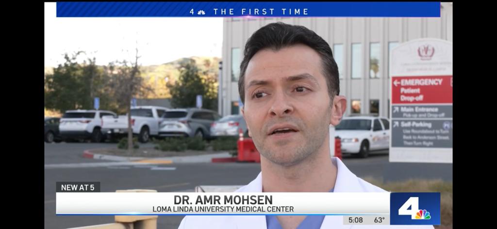amrmohsen213's tweet photo. Incredible story @NBCLA! Colleen had a heart transplant as an infant @LLUMedCenter. @jasonhoff13 and I performed ASD closure of her now adult-sized transplanted heart at age 32. Happy to be a part of her journey with this transplanted heart @LLUHealth. https://t.co/mqA8BjSLEz https://t.co/gEyqWmLhwt