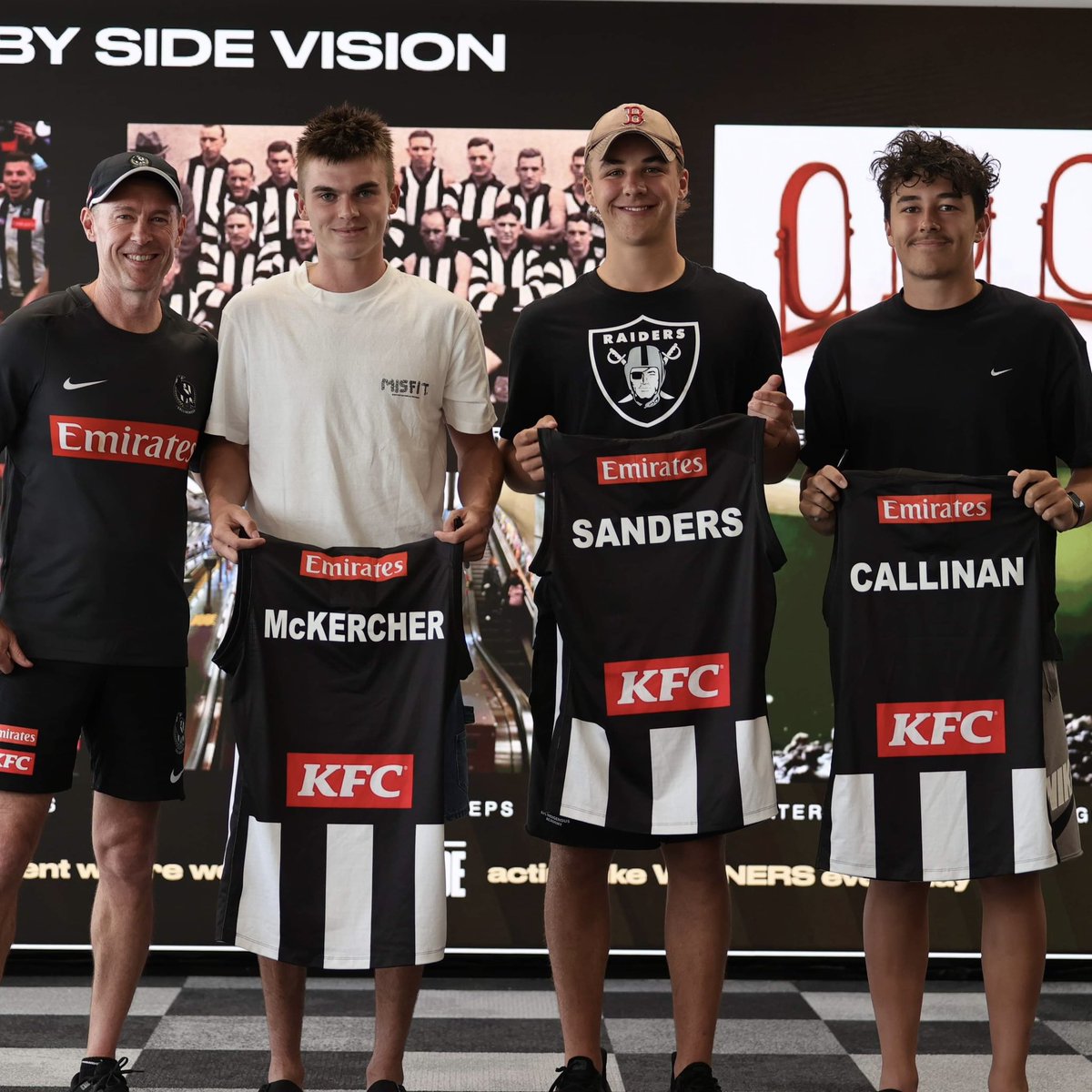 Devils stars Jack Callinan and Colby McKercher, along with former Devil Ryley Sanders, recently spent a week training with Collingwood as part of the AFL Academy program.

After a taste of the top level, we can’t wait to see what they can do this season 💪

📸: <a href="/CollingwoodFC/">Collingwood FC</a>