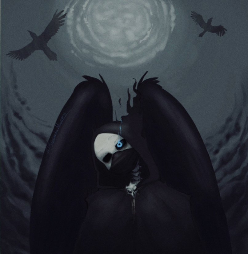 I love Reaper 💕🥀

#ReaperSans #Reapertale 
#undertaleAU #undertaleFanart #undertale #digitalart