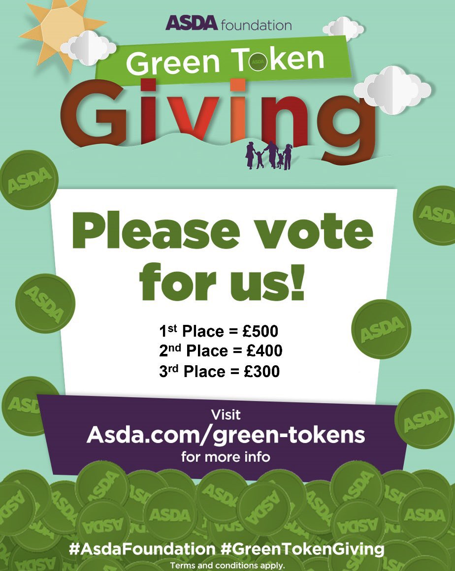 Lisa_MacAskill's tweet photo. 📣 please vote Ravenswood PCA in the #GreenTokenGiving at: https://t.co/VlCzD1kIBH

Thanks to all the votes so far we are currently in 1st place with 55% of the votes so we need you to vote each week to keep us in 1st place &amp; hopefully win £500 for the school 🤞🏻
#AsdaFoundation https://t.co/BtmV1uqccP