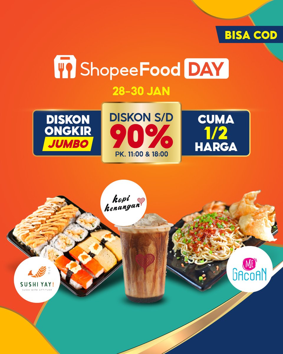 shopeefood_id's tweet photo. Kasih tau mimin, kalian emoji yang mana?π₯°π½οΈπ
Jangan sampe ketinggalan juga promonya ya
#ShopeeFood #ShopeeFoodID #PromoShopee #PromoShopeFood #ShopeeFoodDay https://t.co/G82uo68osu
