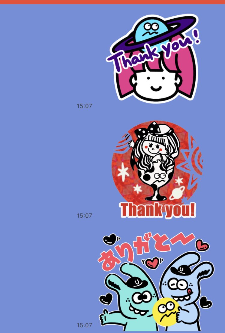 cupribbon's tweet photo. @gee_otaryo geeちゃんとのコラボLINEスタンプ
本日発売🪐✨

パルフェも参加させてもらいました💓
いっぱいのありがとう〜🙌

嬉しい〜〜💓💓💓

#geeline https://t.co/pgnIay2JHG