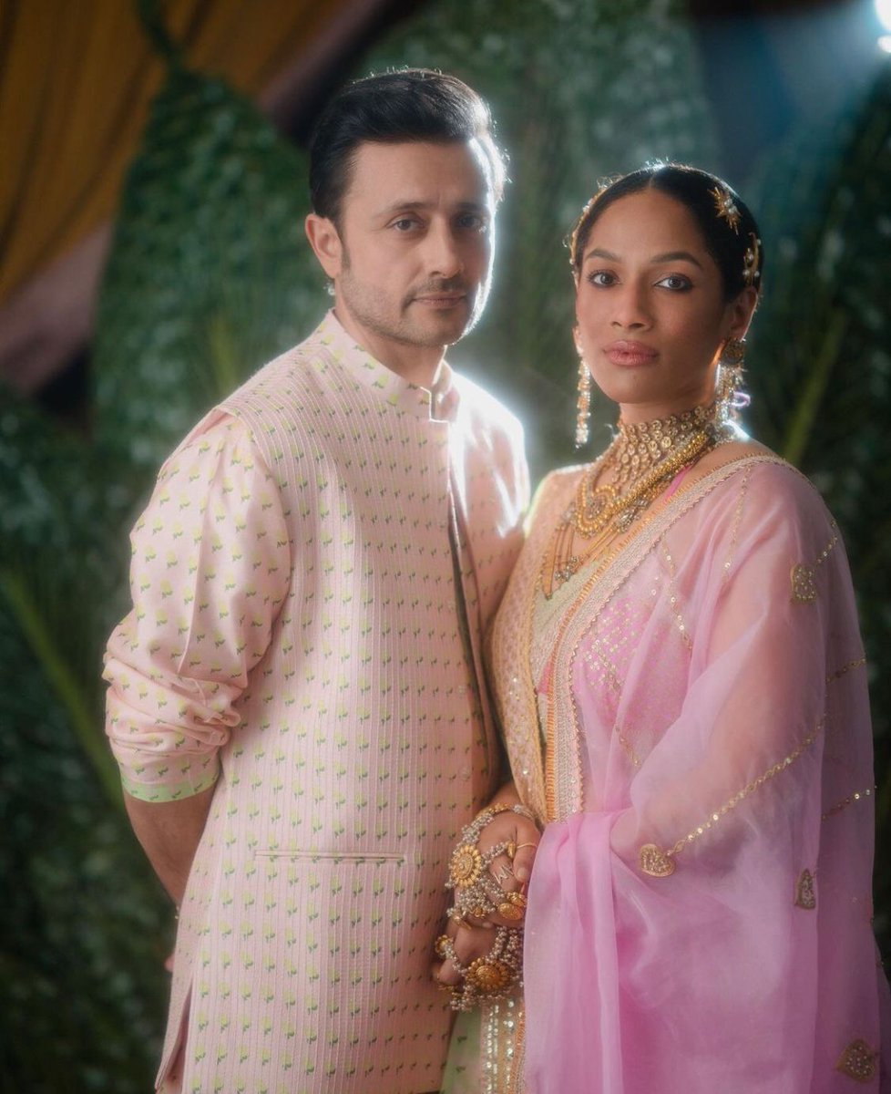 *Designer- Actor #MasabaGupta & Lawyer- Actor #SatyadeepMisra got married today*