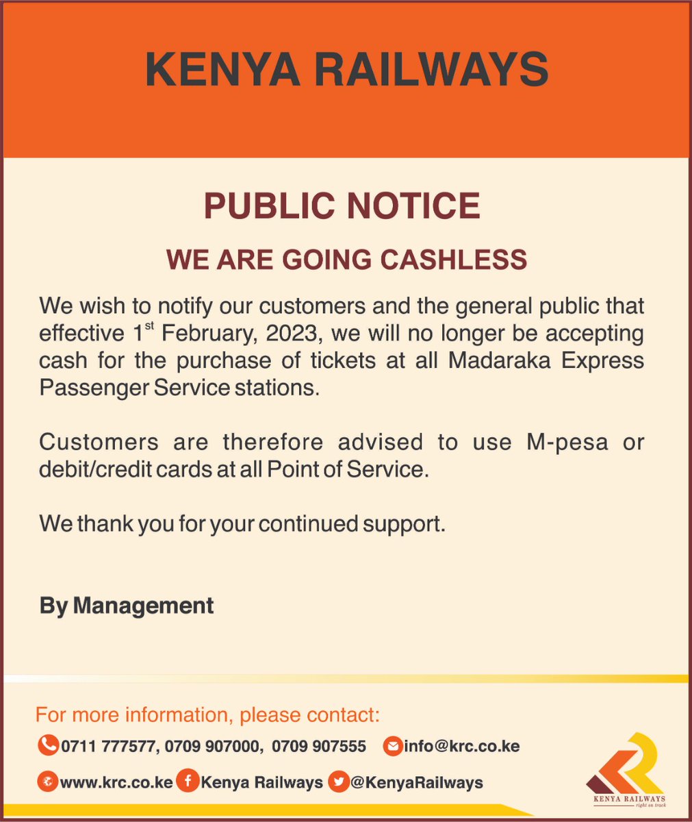 Kenya Railways tweet media