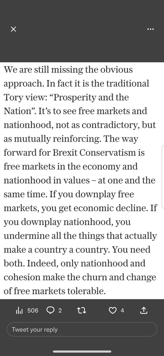 Brigid Laffan (@BrigidLaffan) on Twitter photo 2023-01-27 06:24:55 @DavidGHFrost in @Telegraph talks of nationhood. He does not seem to realise that U.K. is not a nation state. A composite state consisting of 3 nationalities in GB and two in a divided society that is Northern Ireland. Before opining on future of GB/UK best get the basics right @DavidGHFrost in @Telegraph talks of nationhood. He does not seem to realise that U.K. is not a nation state. A composite state consisting of 3 nationalities in GB and two in a divided society that is Northern Ireland. Before opining on future of GB/UK best get the basics right