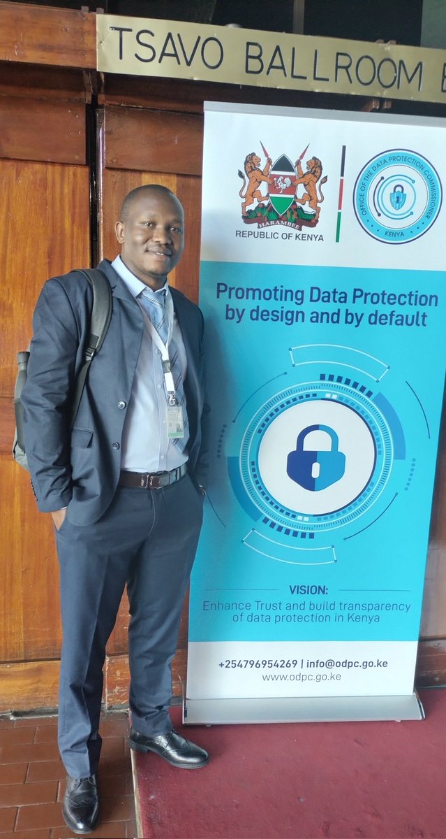 #dataprivacyke 
"Promoting Data Protection by design and by default." The next big thing.