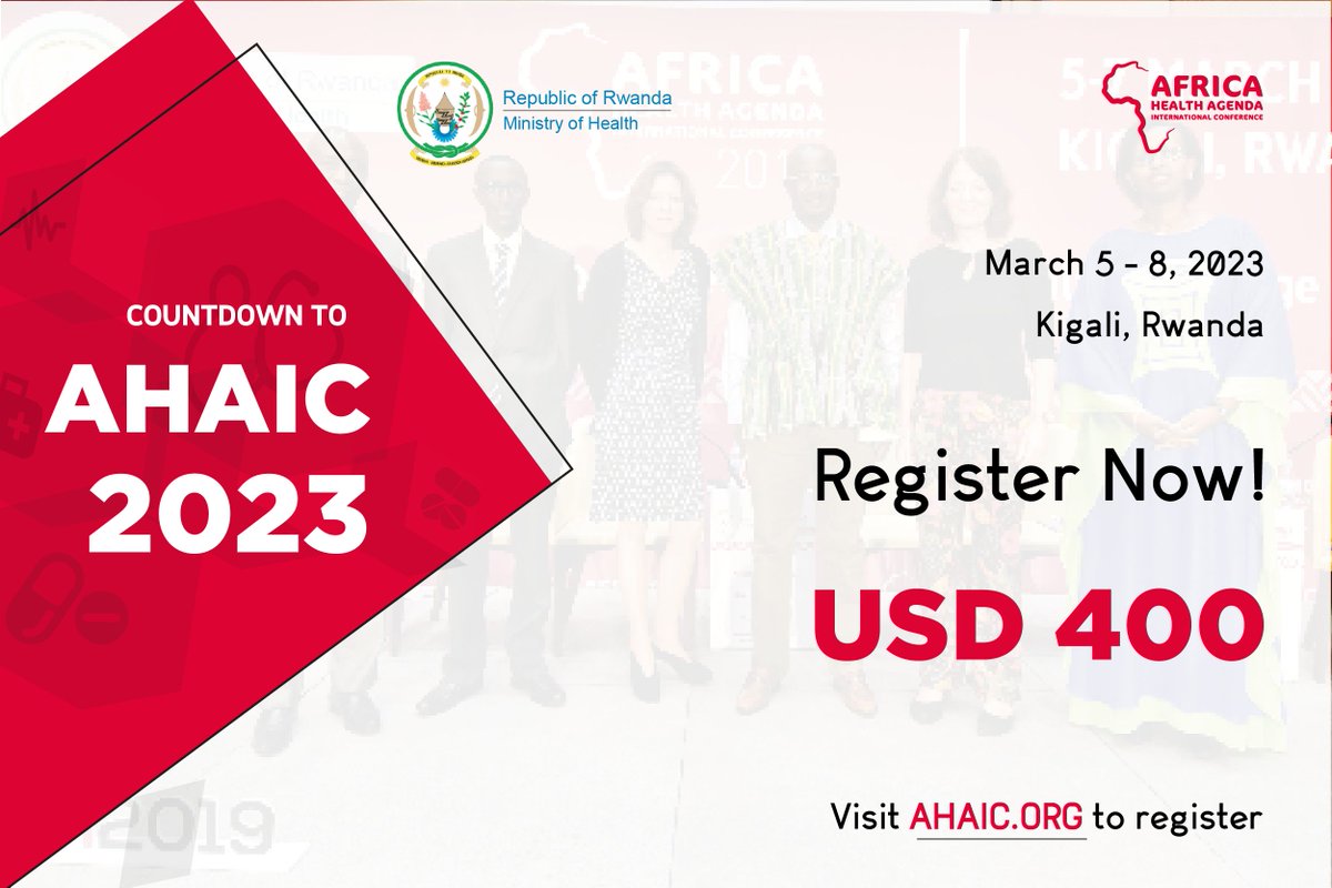 Amref_Worldwide's tweet photo. We must hold governments and leaders accountable to their health commitments to help build resilient and sustainable health systems.

Join the #AHAIC2023 conference as we champion this call.

Register now!

🔗 https://t.co/kkbn7ecLxQ @GHS @VSO_Intl @AfricaCDC @RwandaHealth https://t.co/7hmEQLLVes