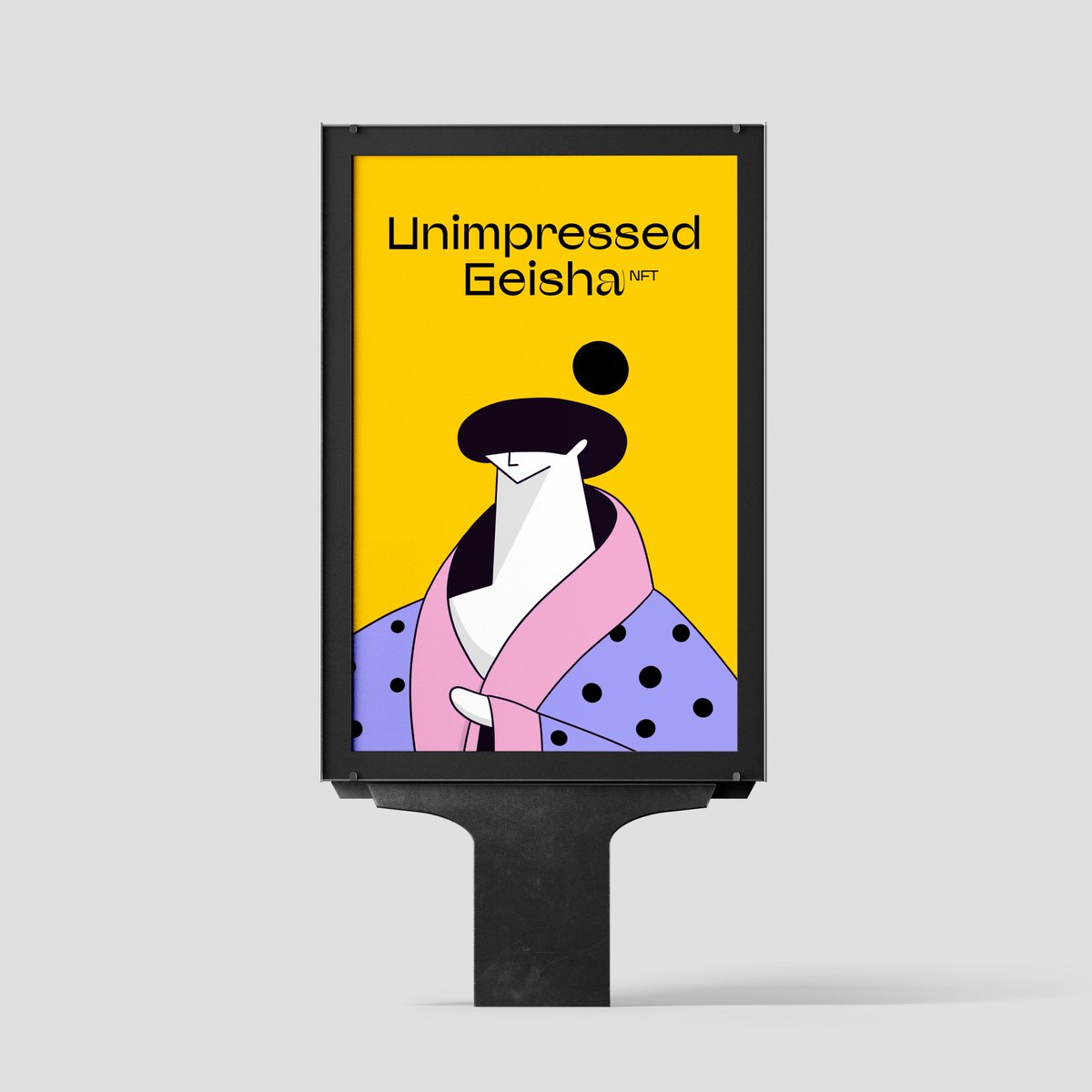 Unimpressed Geisha tweet media