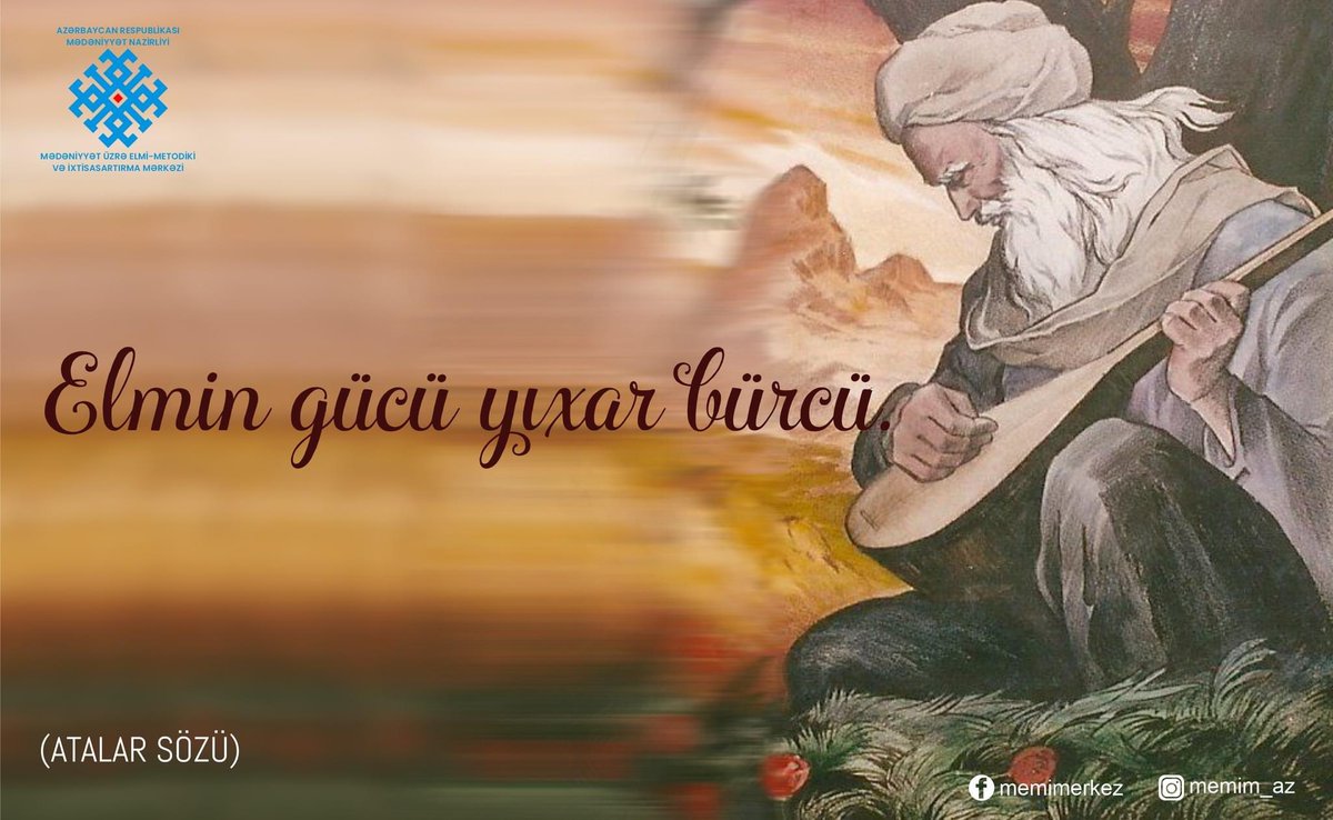 MnMemim's tweet photo. #MEMIM #Mədəniyyət #Öyrən #Faydalan #İncəsənət #Azərbaycan #AtalarSözü https://t.co/rDT8SfOB3v