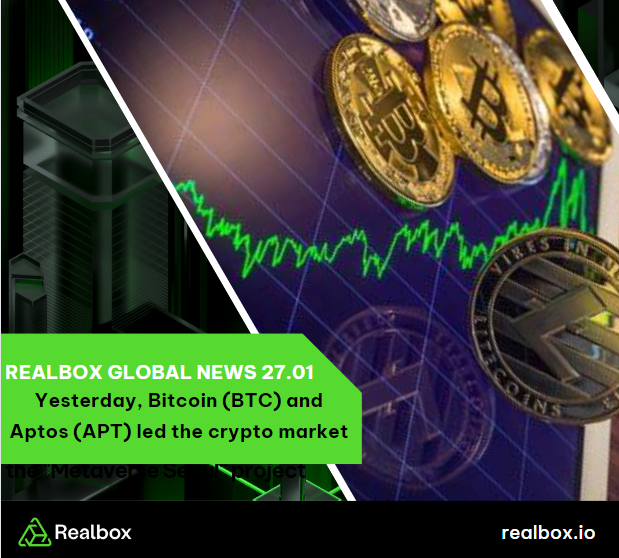 Realbox_io's tweet photo. #Realbox Global News 27/1/2023
π₯ Highlights from the previous 24 hours:
β
The US House of Representatives will form a new committee to develop digital asset management regulations
β
Conflux (CFX) increased dramatically following collaboration with "Instagram China" https://t.co/1EOYNd37SL