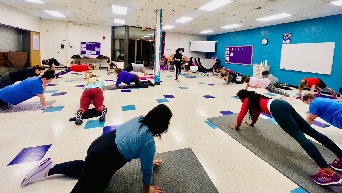 FCPS Wellness (@fcpsmdwellness) on Twitter photo Our Winter/Spring fitness classes launched this week. Such a great turnout with high energy! Everyone is ready to start 2023 in a healthy and positive way! ๐ค #FCPSWellness is partnered with <a href="/2healthnuts/">2 Health Nuts</a> providing Strength Training, Yoga, and Zumba classes. ๐ช๐ฝ๐ง๐ปโโ๏ธ๐๐ป Our Winter/Spring fitness classes launched this week. Such a great turnout with high energy! Everyone is ready to start 2023 in a healthy and positive way! ๐ค #FCPSWellness is partnered with <a href="/2healthnuts/">2 Health Nuts</a> providing Strength Training, Yoga, and Zumba classes. ๐ช๐ฝ๐ง๐ปโโ๏ธ๐๐ป