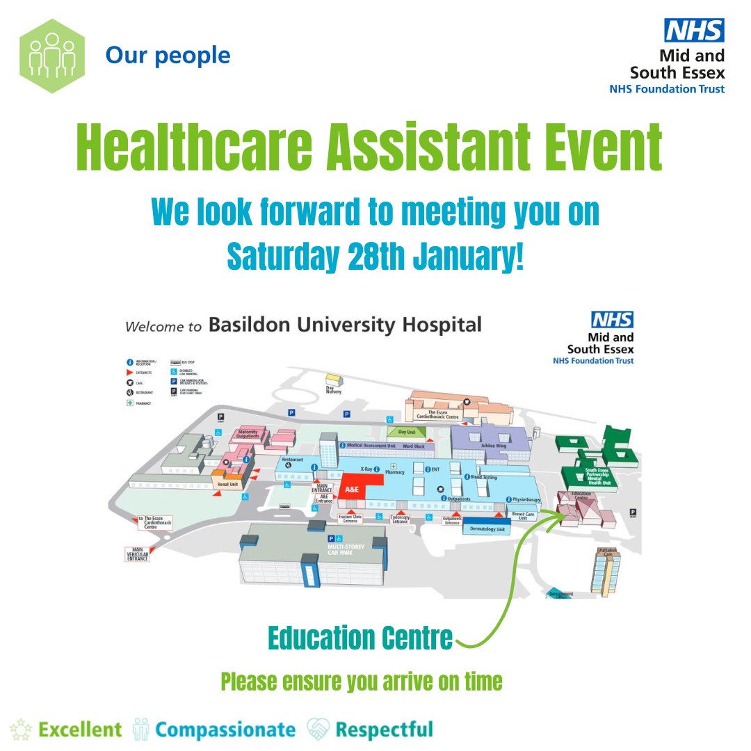 JoinMSEHospital's tweet photo. We look forward to meeting everyone who has been invited to interview at our Healthcare Assistant Event tomorrow! We wish you all the best of luck!

#HealthcareHeroes #NHSJobs https://t.co/j1QN1OlrgZ