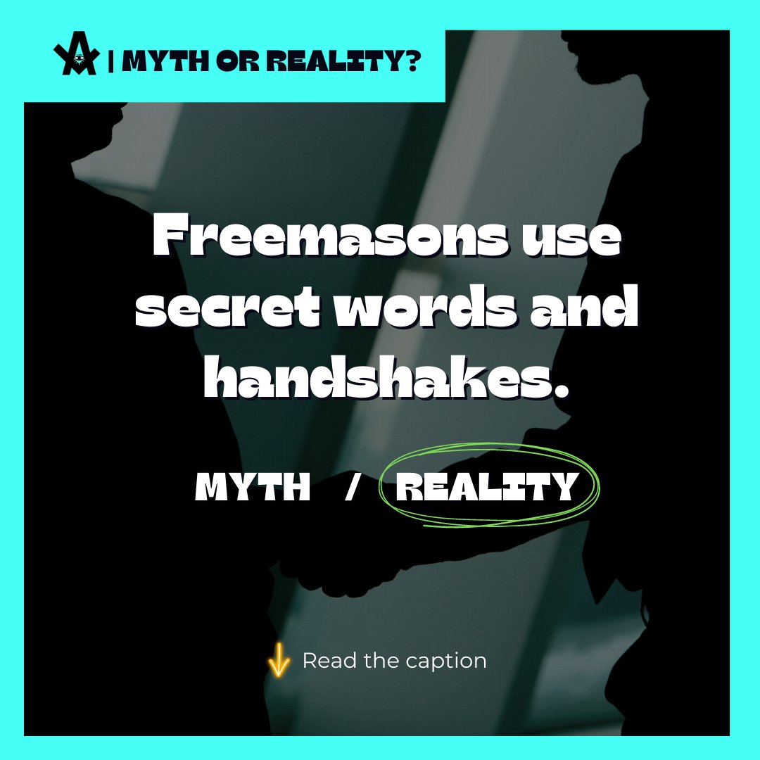 Just like any other strong community, Freemasonry has specific ways of communicating, making it possible for members to recognise each other. Don't worry, owning an #AetherLodger comes with the benefit of knowing secret words to access secret parties. 🤫