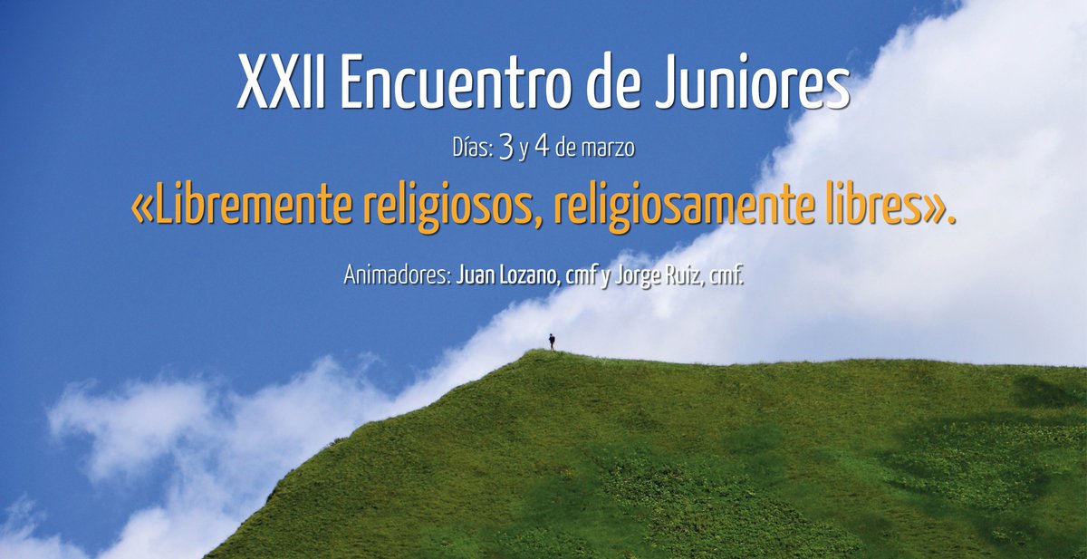 ITVR_ERA's tweet photo. XXII Encuentro de Juniores. Somos más de lo que parece. Tenemos más inquietudes de lo que algunos piensan. Seguimos soñando en una Vida Consagrada  llena de nuevos proyectos. Nos juntamos para compartir vida y anhelos.
https://t.co/QkZsP9y9O3 https://t.co/g65PUQBlcO