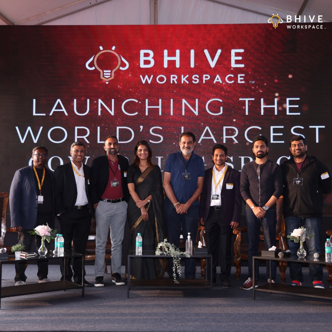 Our favorite snippet from the grand launch of The World's Largest Coworking Space - #BHIVEWorkspace HSR Campus! 

Meet the brilliant panel! 

#coworkingspace #bengaluru #event