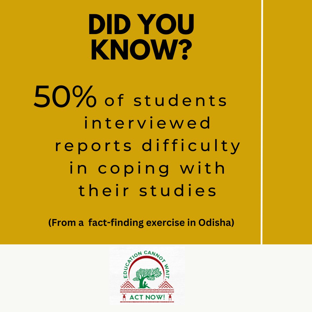 Atmashakti3's tweet image. Make education inclusive, equitable and effective!!

Education cannot wait. Act Now!

#learningrecovery #bridgethegap #educationcannotwait #grassrootnarratives
#schoolinfrastructure #rte #educationmatters #transparency 
@CMO_Odisha @MoSarkar5T @PRDeptOdisha @12_baje