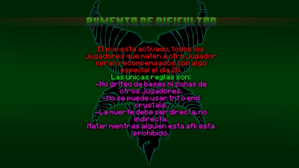 💀 Que ganas de ver traiciones 💀
Aumento sorpresa porque quedan menos de 10 jugadores.