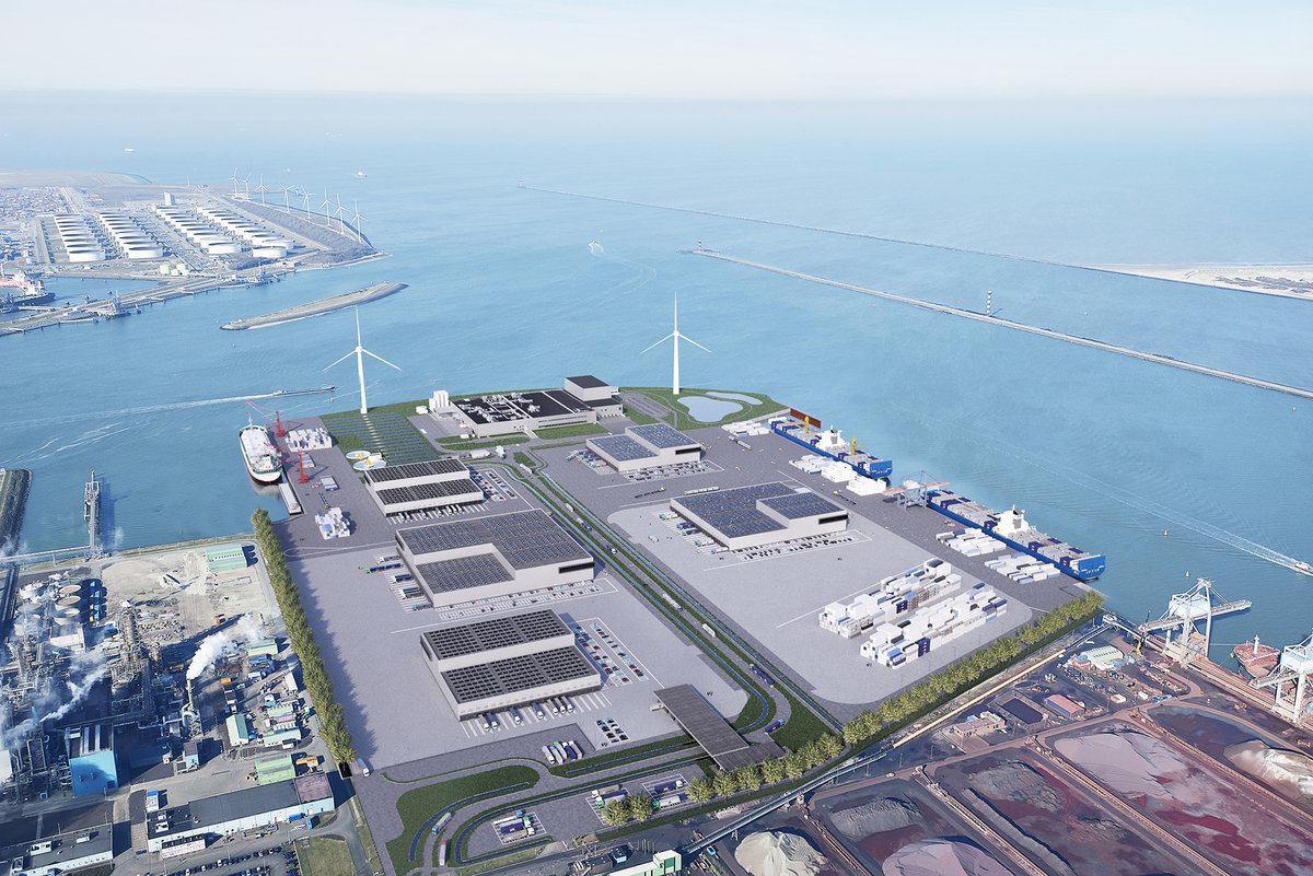 PortOfRotterdam's tweet image. PTP Group is preparing for a permanent location at the Rotterdam Food Hub. We extend a warm welcome to them! Want to know more about the Rotterdam Food Hub? Check bit.ly/3WGUWku #portofrotterdam #rotterdamfoodhub #settingup