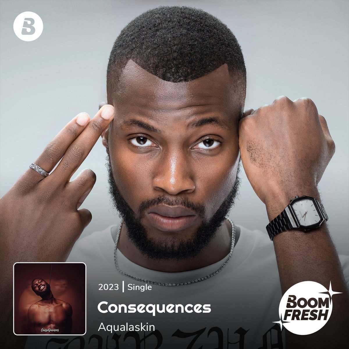 "Consequences" by <a href="/Aqualaskin/">HELA</a> SINGLE OUT NOW! It's a banger! 🔥

boomplay.com/songs/115112534

#BoomplayMusicZM #ZambiaKuChalo