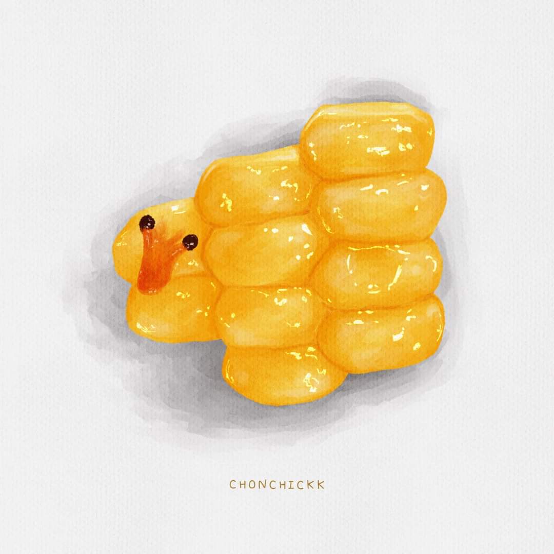 chonchickk's tweet photo. [04/52] เจอรูปข้าวโพดเป็ดตาแป๋วมาค่ะ ชอบน้องมากจนต้องขอคุณเจ้าของภาพเอามาวาดเลยค่ะ

ต้นทางมาจากทวิตนี้นะคะ : https://t.co/Cu6ndyudUO https://t.co/pfkezXQqyP