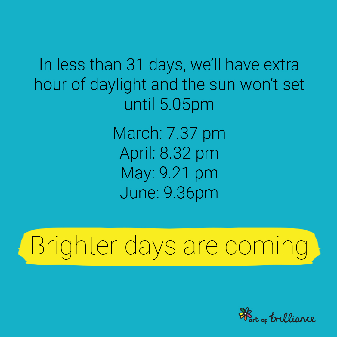 The future’s so bright, you’re gonna need shades…