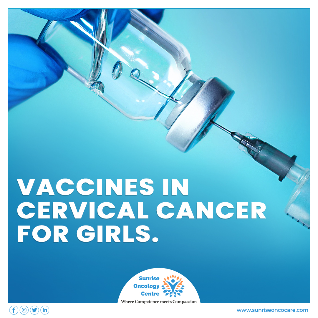 Vaccines in Cervical Cancer for Girls

Read the full blog: bit.ly/3HdM149

#CervicalCancerAwarenessMonth #CervicalCancer #CervicalCancerVaccines #CervicalCancerAwareness #GynCSM #KILELEChallenge #GetScreened #womenshealth #CancerCare  #Oncology #SunriseOncologyCentre