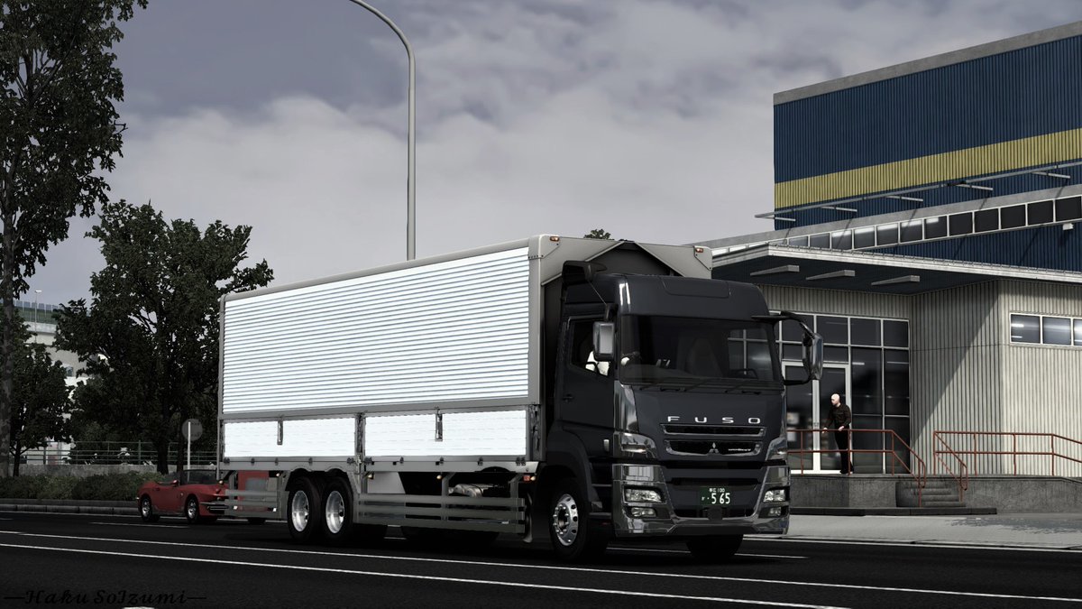 Izumi_ETS2's tweet photo. FUSO SUPER GREAT WINGBOX

#FUSO
#SUPERGREAT
#SGV
#三菱ふそう
#WINGBOX
#箱車
#ETS2 
#ETS2jp 
#ProJectJapan
#EuroTruckSimulator2 https://t.co/z6iXW88RgX