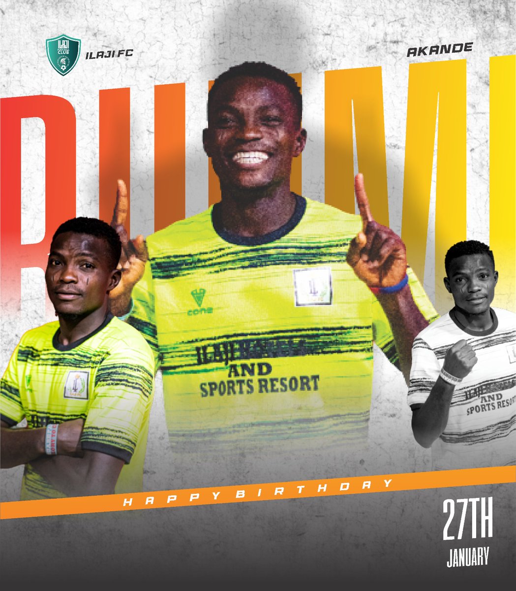 Happy birthday 🎉❤️
#AKANDE BUNMI

More Good life
⚽⚽