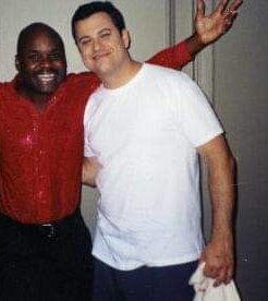 blackneildiamon's tweet photo. @jimmykimmel @JimmyKimmelLive Being invited to appear/introduce/perform during a show that 1st season then to go bowling with him after, is a moment I'll always cherish &amp; Happy 20th JKL! https://t.co/IpmiP8RTF2