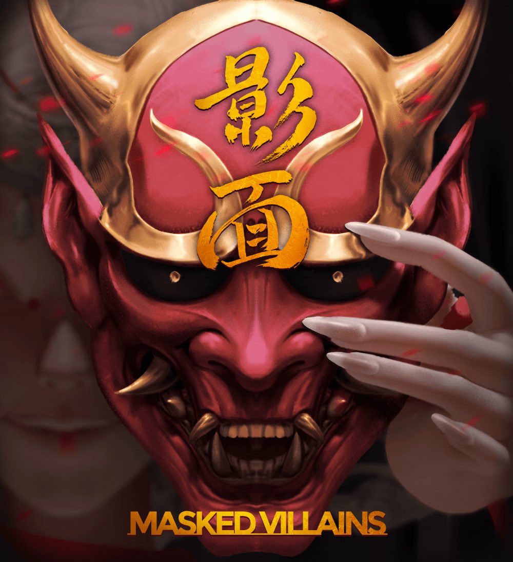 DigiDaigaku Masked Villains NFT giveaway 🎭

Floor price is 0.52 $ETH ($830) 🎁

To enter:
- Follow with 🔔
- Like &amp; RT 🔂
- Tag 2 friends 🤝

24 hours ⏳